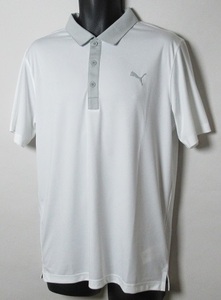 プーマ/PUMA ゴルフ　半袖ポロシャツ/XXLサイズ/535132/新品/ホワイト