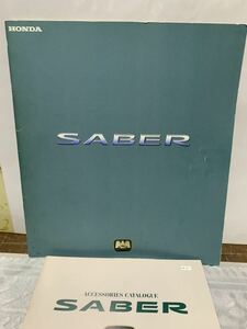 ホンダ セイバー 旧車 自動車 カタログ 1999年 11月 HONDA SABER アクセサリーカタログ付