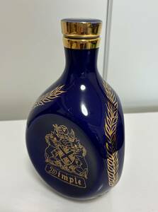 DE-LUXE スコッチウィスキー　Dimple　ディンプル　ブルーの空き瓶　