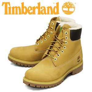 Timberland (ティンバーランド) A2E31 6in PREM FUR LINING 6インチプレミアムウォータープルーフブーツ ファーライニング Wheat TB468 US8