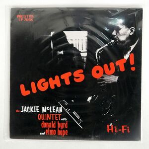 JACKIE MCLEAN QUINTET/LIGHTS OUT/PRESTIGE LP7035 LP