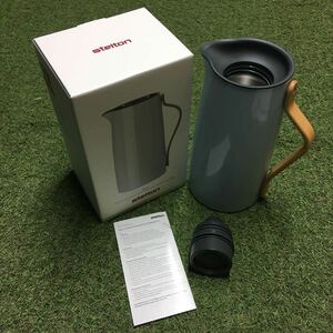 GX1196 Stelton ステルトン Emma バキュームジャグコーヒー x-200 1.2L ブルー インテリア キッチン用品 未使用 保管品 ポット