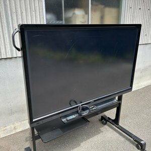 直接引取大歓迎 動作品 SHARP インフォメーションディスプレイ PN-L603B 60V型ワイド 60インチ フロアスタンド PN-ZS608 シャープ 3