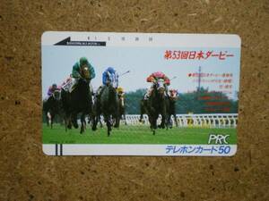 I865・PRC　シリウスシンボリ　競馬　テレカ