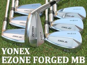 【石川遼プロ使用モデル】 ヨネックス　YONEX　EZONE FORGED MB　DG X100　4-9,P　7本セット　イーゾーン　マッスルバックアイアン　メンズ