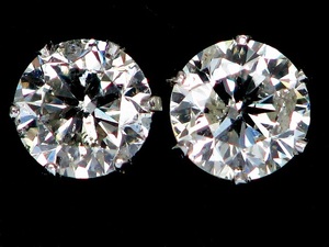 【宝石屋本舗】計1.036ct　F-SI1-VeryGood　G-SI2-Good　天然ダイヤモンド　PT900ピアス（宝石鑑定書とソーティング（検査証）付