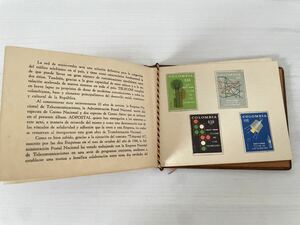 コレクター出品 外国切手 1968年 コロンビア ボゴタ Telecommunication 世界 昭和 ヴィンテージ 大量 記念切手 南米