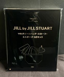 ☆Sweet５月号（最新号）特別付録 JILL by JILL STUART ジルバイジルスチュアート　トートバッグ・スカーフ・ミニポーチ３点セット☆