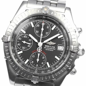 ブライトリング BREITLING A13350 ブラックバード クロノグラフ デイト 自動巻き メンズ _801938