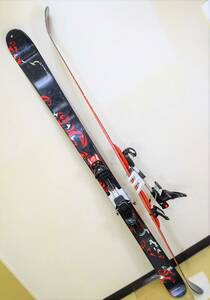 DIAMIR FR+クランポン付 山スキーバックカントリー仕様 186cmツイン129-96-119 FISCHER ATUA ディアミール ツアービンディング