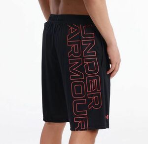 ●送料390円可能商品 アンダーアーマー UNDER ARMOUR UA 新品 メンズ ハーフパンツ ショートパンツ 黒 Mサイズ[13769430011N-M]四 壱★QWER