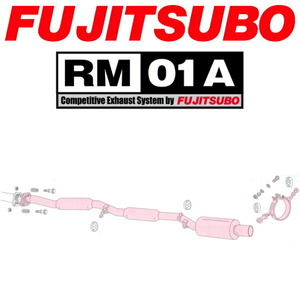 フジツボ RM-01Aマフラー GH-GDBインプレッサWRX STI H16/6～H17/6