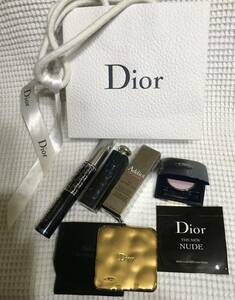 Dior 「グロス，リップ，マスカラ、アイシャドウ、鏡、ファンデ」6点set