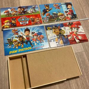 HA917 PAW PATROL パウパトロール ジグソーパズル 7枚セット 木箱入り