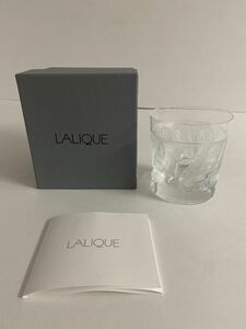 a1285) Lalique ラリック ユロット 梟 フクロウ ふくろう オールドファッション ロックグラス