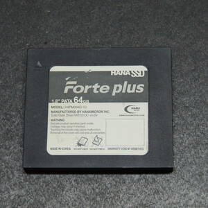 【検品済み】Forte plus HANA SSD 64GB (使用4499時間) 管理:f-37