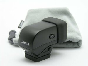 ★ハローカメラ★0269 Canon EOS M3用 EVF－DC1 電子ビューファインダー ソフトケース付き 動作品　1円スタート 即決有り