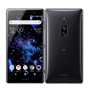 バッテリー80％以上 良品 SO-04K Xperia XZ2 Premium クロムブラック 中古 SIMフリー SIMロック解除済