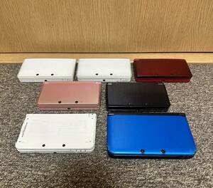1円スタートNINTENDO 3DS 5台 NEW 3ds 1台 3DS LL 1台　7台セット 通電のみ確認 ジャンク品