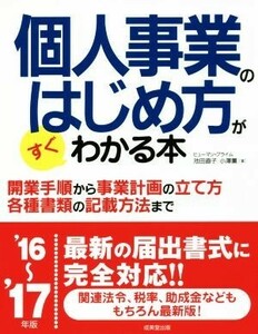 個人事業のはじめ方がすぐわかる本(’１６～’１７年版)／ヒューマン・プライム(著者)