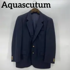 美品　Aquascutum アクアスキュータム　テーラードジャケット　金ボタン