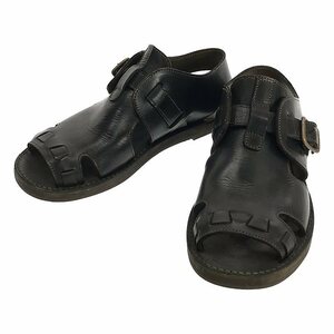 sus-sous / シュス | Belted Shoes ベルテッドシューズ レザーサンダル | 8 | マロン | メンズ