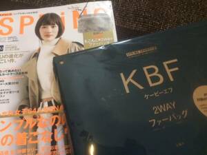 新品 2017年Spring付録 KBF 2WAYファーバッグ ケービーエフ