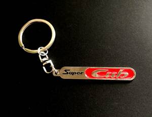 HONDA SUPER CUB C125 JA58 key ring key holder motorcycle parts Goods emblem キーホルダー Decal logo ホンダ スーパーカブ C50 C110