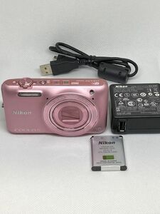 ニコン デジタルカメラ COOLPIX S6600【シルキーピンク】