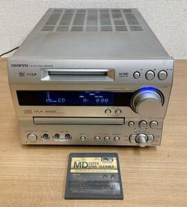 ☆【ONKYO◆オンキヨー 高音質MD搭載コンポ FR-N７X】オーディオ機器 /システムコンポ /ジャンク /A64-248