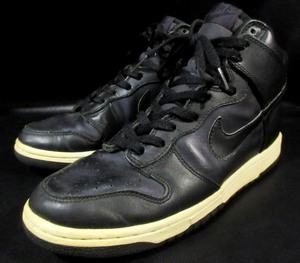 定価14,700円 ナイキ ダンクハイ NIKE DUNK HIGH LE ブラック メタリックパープル 630335-051 スニーカー