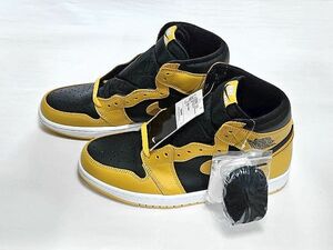 27.5cm NIKE AIR JORDAN 1 HIGH OG POLLEN 555088-701 ポレン パラン 国内正規品 未使用品