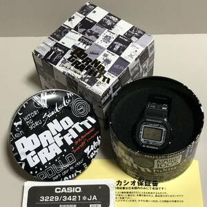 【美品】G-SHOCK × ポルノグラフィティ love up! ブラック DW-5600 20周年 記念 ファンクラブ 限定 コラボ