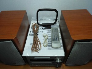 ONKYO 　FR-SX7A CD/MDコンポ　D-SX7A FR-X7A　スピーカー　リモコン