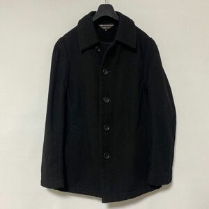 美品 AD 1999 COMME des GARCONS HOMME PLUS ウール アウト シーム コート M コムデギャルソンオム アーカイブ ブラック BLACK川久保怜田中