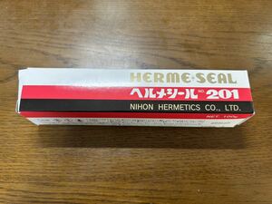 新品 未開封 期限切れ ヘルメシール No.201 NET.100g 日本ヘルメチックス株式会社 2023/09/20 配管接合部 耐熱 耐寒 気密度向上