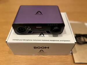 【新品同様！】APOGEE BOOM オーディオインターフェース