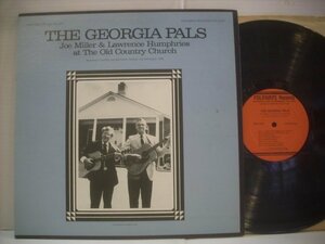 ● USA盤 LP JOE MILLER& LAWRENCE HUMPHRIES AT THE OLD COUNTRY CHURCH / THE GEORGIA PALS 1985年 ジョーミラー ◇r40922