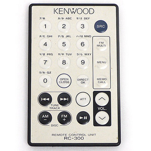 【中古】【ゆうパケット対応】KENWOOD カーオーディオ用リモコン RC-300 [管理:1150016203]
