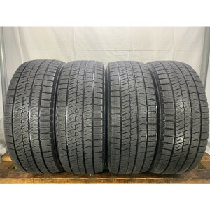 8～9分山 ブリヂストン BLIZZAK VRX2 215/55R17 94Q 4本/札幌市手渡し可/中古スタッドレスタイヤ(冬タイヤ)カムリ F_105