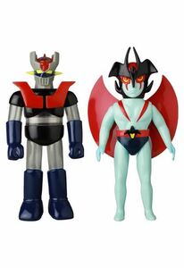 MEDICOM TOY ソフビ マジンガーZ対デビルマン セット 2期 SOFUBI デビルマン マジンガーZ DZ50 MAZINGER Z DEVILMAN メディコムトイ