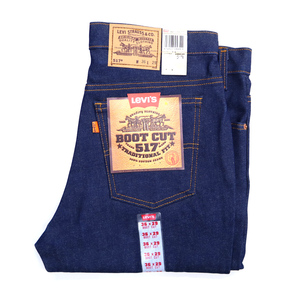 ☆送料無料☆ デッドストック 90s USA製 ビンテージ LEVIS リーバイス 517 ブーツカット デニム パンツ ジーンズ 古着 ワーク W 36 90年代