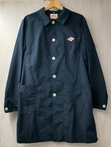 DANTON ダントン × BEAMS 18S-SL-001 JD-8609 NTF ステンカラーコート サイズ40 ネイビー