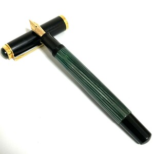 １円スタート ペリカン　pelikan 万年筆　14c EF 585 筆記用具　