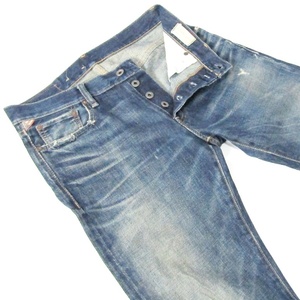 DENIM＆SUPPLYデニムアンドサプライラルフローレン▼テーパードデニム▼ダメージ加工▼30インチ▼ウエスト約84㎝