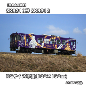 ◎KG写真【信楽高原鐡道】SK310形気動車 SKR312■SHINOBI-TRAIN □撮影:信楽高原鐡道信楽線 2018/2/22［KG0857］