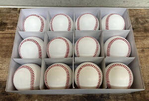 【に-4-33】80 美品 硬式野球ボール 12個まとめて MODEL9 NL ナガセケンコー株式会社
