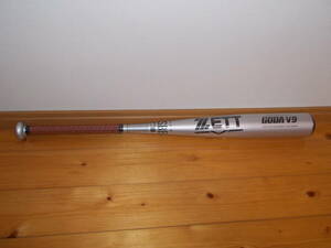 ゼット軟式少年用バット　超々ジュラルミン製　BAT77378　78cm　シルバー　　新品