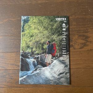 ■未使用 VERTEX OUTDOOR 2015年　カタログ　テント　シュラフ　キャンプ　リュック　登山