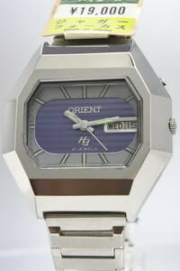 ☆☆☆デッドストック品　１９７０年代　ORIENT オリエント　　HI-ACE　21石　自動巻紳士腕時計　稀少文字盤